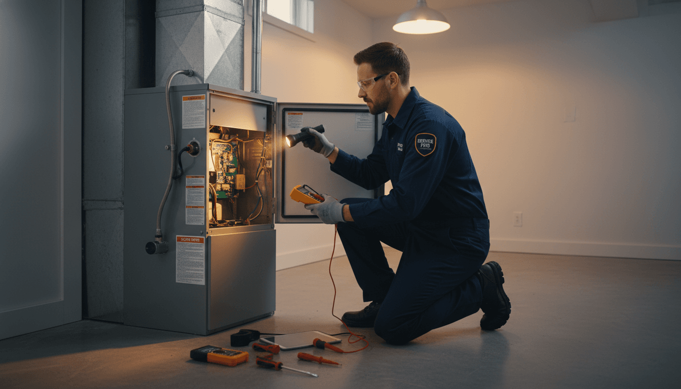 Professional heating services in Arizona