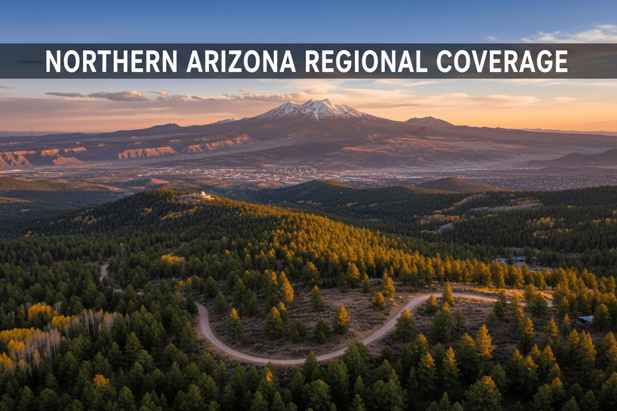 Northern Arizona service area