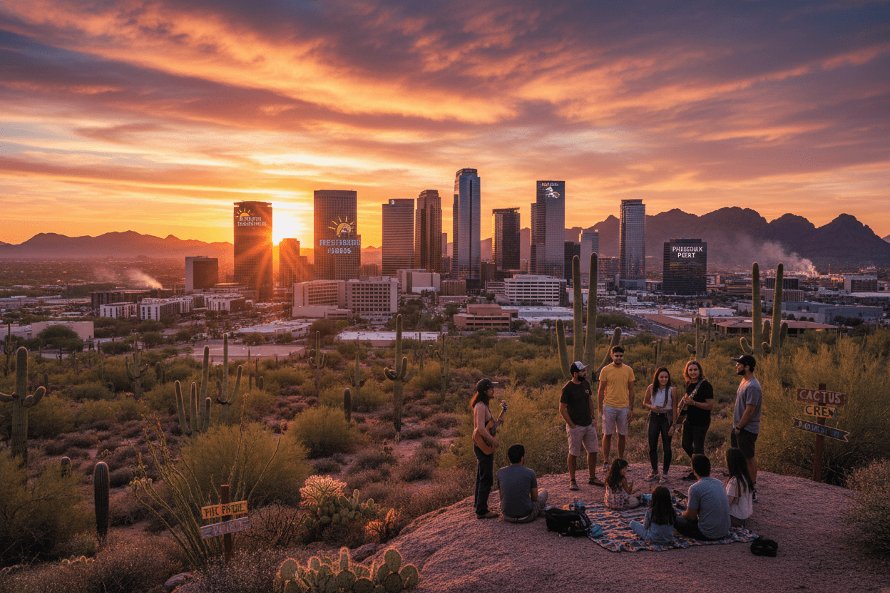 Phoenix service area